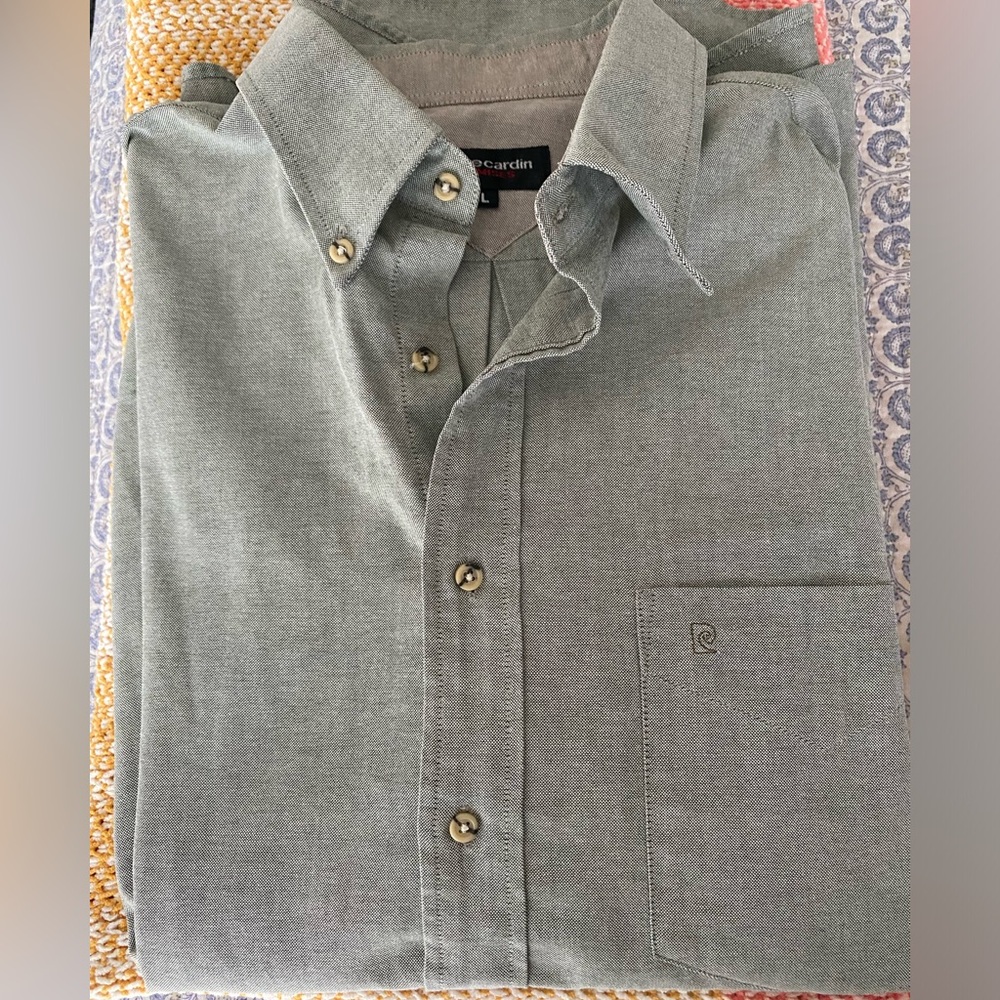Pierre Cardin short sleeve casual shirt NWNT
